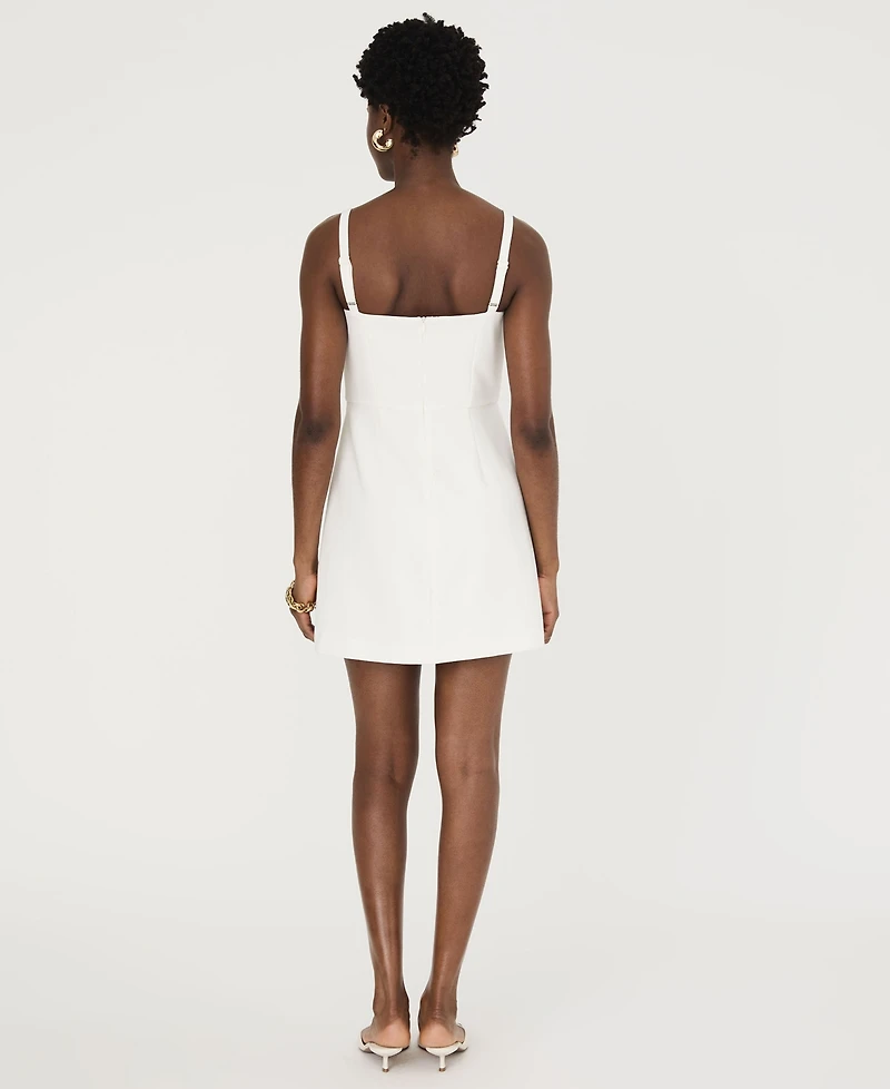 French Connection Women's Whisper Crossover Mini Dress