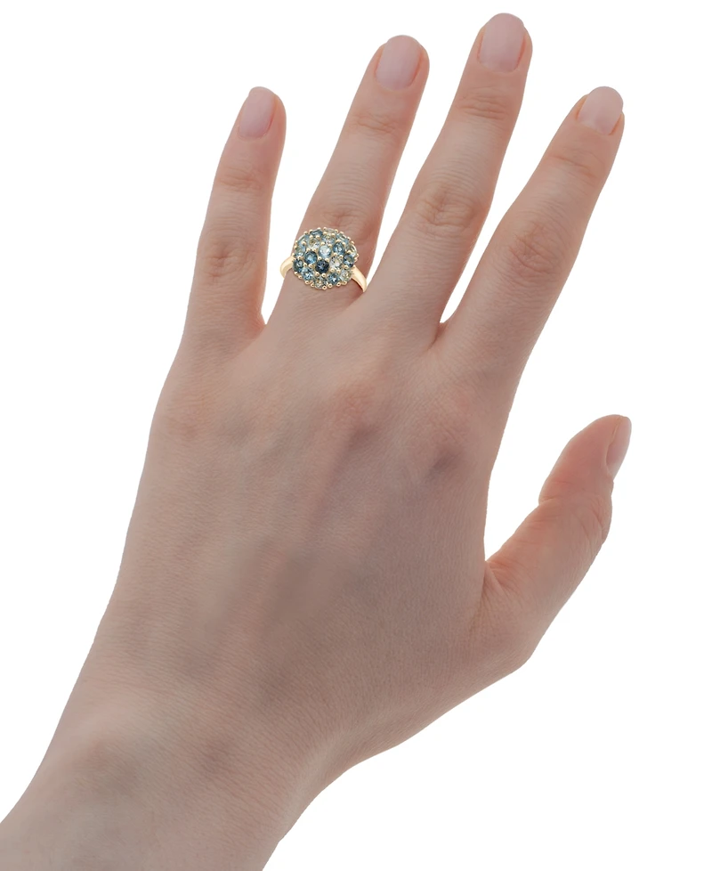 Macy's Multi Topaz Cluster Ring (2-1/2 ct. t.w.) in 14k Gold
