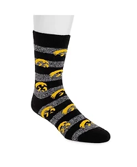 Muk Luks Men's Game Day by Unisex Terry Loop Socks