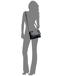 Patricia Nash Livana Small Vintage Distressed Leather Crossbody Bag