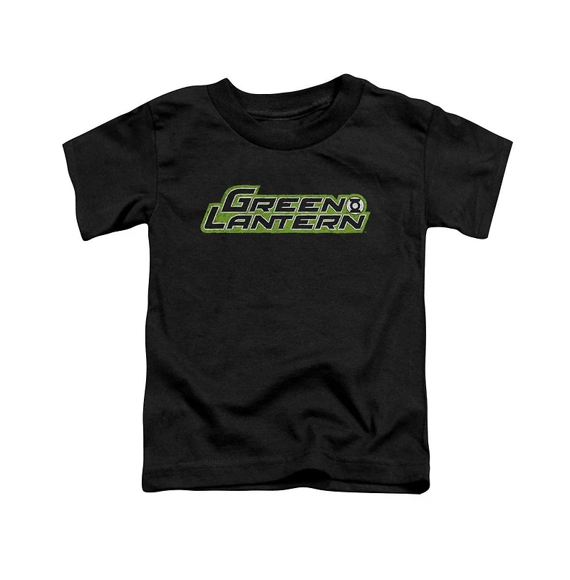 Green Lantern Baby-Girls Scribble Title Short Sleeve Toddler Tee / T-Shirt