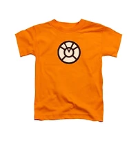 Green Lantern Boys Agent Orange Short Sleeve Juvenile Tee / T-Shirt
