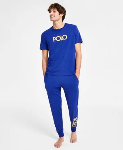 Polo Ralph Lauren Logo Sleep Shirt Sleep Joggers Exclusively At Macys