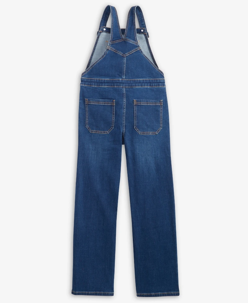 Epic Threads Toddler Girls Denim Overalls, Exclusively at Macy's