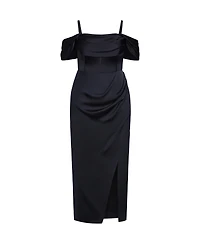 City Chic Plus Size Forbidden Love Maxi Dress