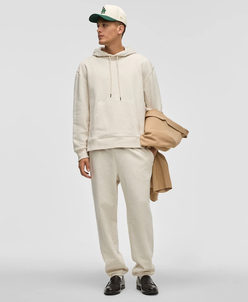 Mode of One Men's Relaxed-Fit Heathered Hoodie, Exclusively at Macy's