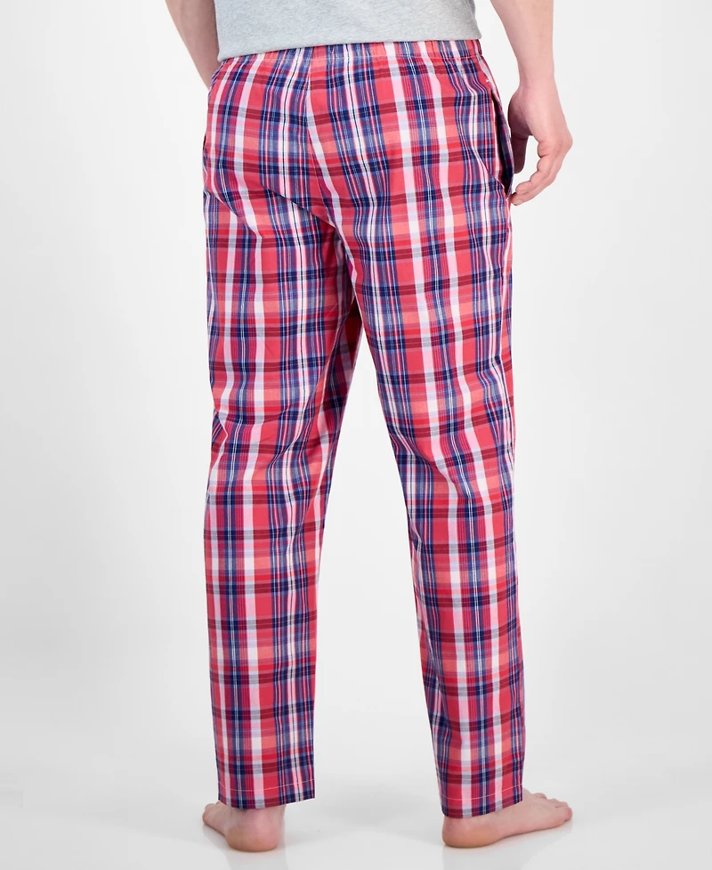 Club Room Men's Woven Plaid Pants, Exclusively at Macy's