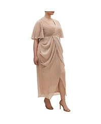 City Chic Plus Lily Sparkle Maxi Dress