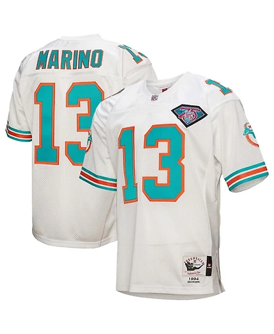Mitchell & Ness Men's Dan Marino White Miami Dolphins 1994 Authentic Throwback Retired Player Jersey