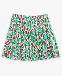 Big Girl Berry-Print Bubble Hem Skirt, Exclusively at Macy's