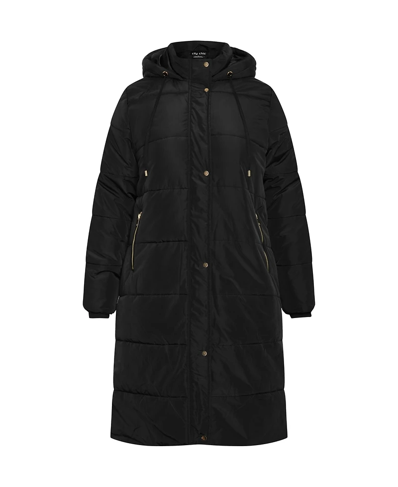 Plus Size Darcy Puffer Jacket
