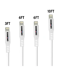 4-Pack Lightning Cables, Mfi Certified, Tangle Resistant