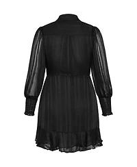 City Chic Plus Stripe Lover Dress