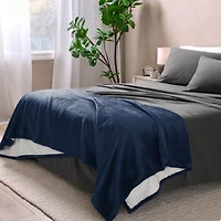 Bare Home Fleece Sherpa Twin/Twin Xl Blanket