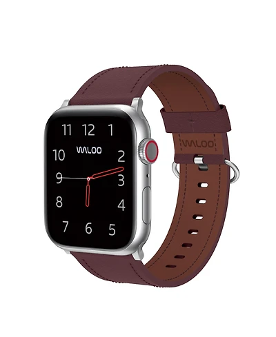Waloo Classic Leather Band For Apple Watch