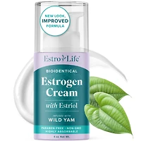Advanced Estro-Life Balancing Skin Cream for Women | Cosmetic Skin Cream with Estriol, Wild Yam, Black Cohosh, Vitamin A, Black Currant Oil & Manganes
