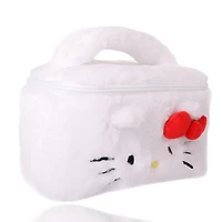 Hello Kitty Fluffy Cosmetic Travel Bag