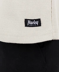 Hurley Men's Tradesman Thermal Long Sleeve Crew T-Shirt