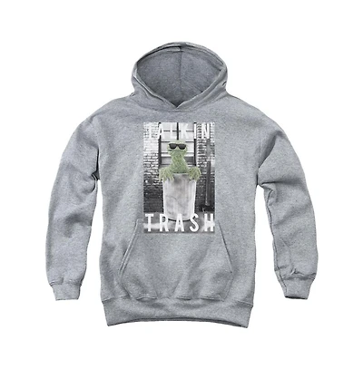 Sesame Street Youth Talkin Trash Pull Over Hoodie