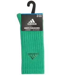 adidas Men's 3pk. Classic Cushioned Crew Socks