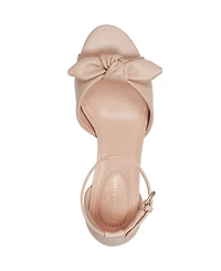 Bandolino Women's Andora Bow Kitten Heel Sandals