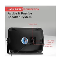 Pyle 6.5” Bluetooth Wireless Waterproof Speakers - 800W Max Power, 2-Way Full Range Stereo Sound, Marine Grade, Indoor/Outdoor Use