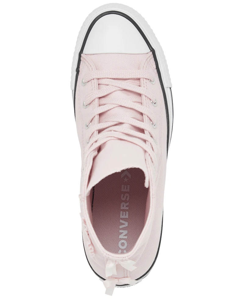 Converse Big Girls Chuck Taylor All Star Ruffles and Bows Casual Sneakers from Finish Line