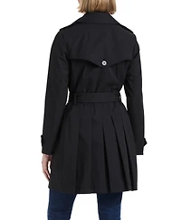 Kate Spade New York Women s Short Double-Breasted Trench Coat