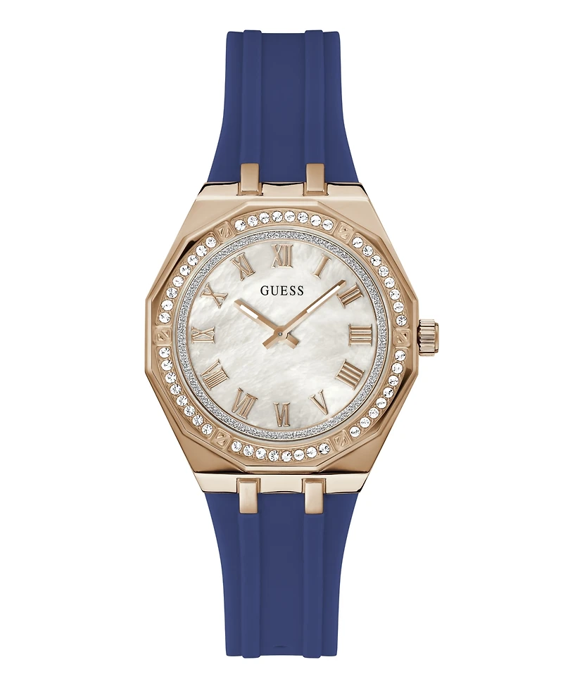 Guess Women's Analog Silicone Watch
