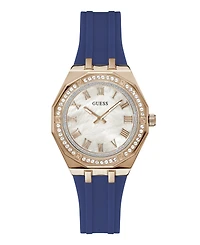Guess Women's Analog Silicone Watch