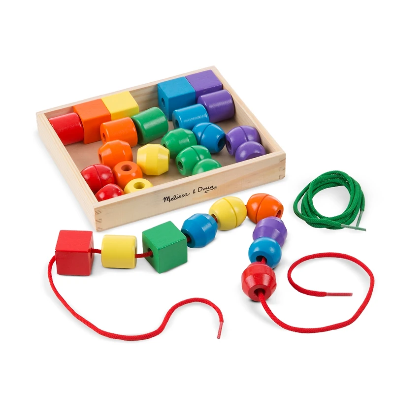 Melissa and Doug Kids Toy, Primary Lacing Beads