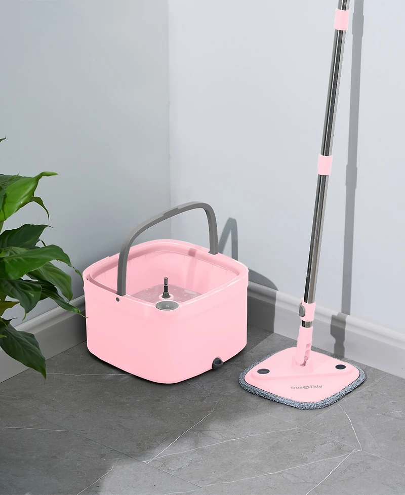 True & Tidy True Clean Spin Mop and Bucket System