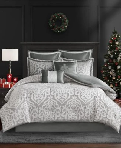 Madison Park Odette Jacquard 8 Pc. Comforter Sets