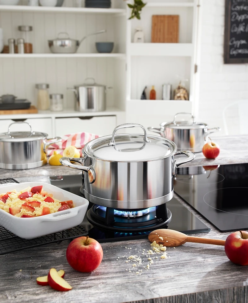 Demeyere Atlantis 5.5-Qt. Stainless Steel Dutch Oven