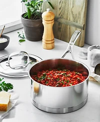 Demeyere Atlantis 2.3-Qt. Stainless Steel Saucepan & Lid