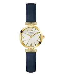 Guess Women's Analog Genuine Leather Watch
