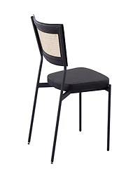 Lumisource 32" Metal Tania Contemporary Dining Chair, Set of 2