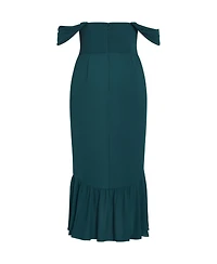 City Chic Plus Rosabella Maxi Dress