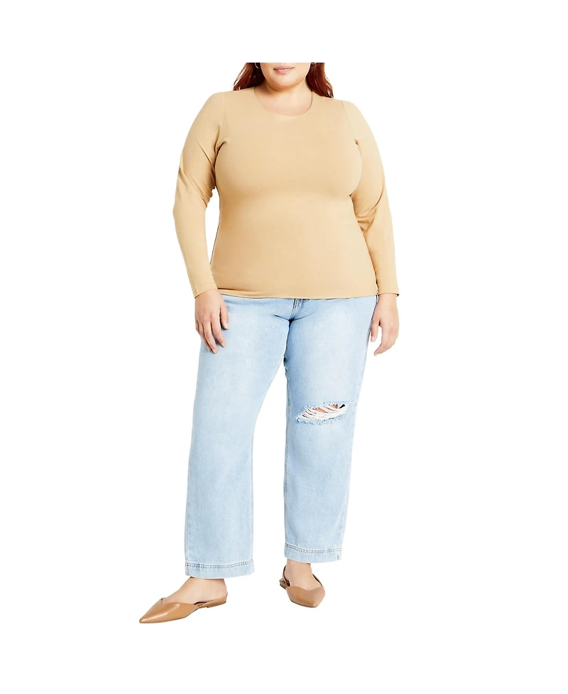 City Chic Plus Size Noa Top