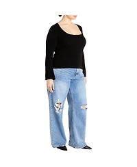City Chic Plus Brooklyn Sweater