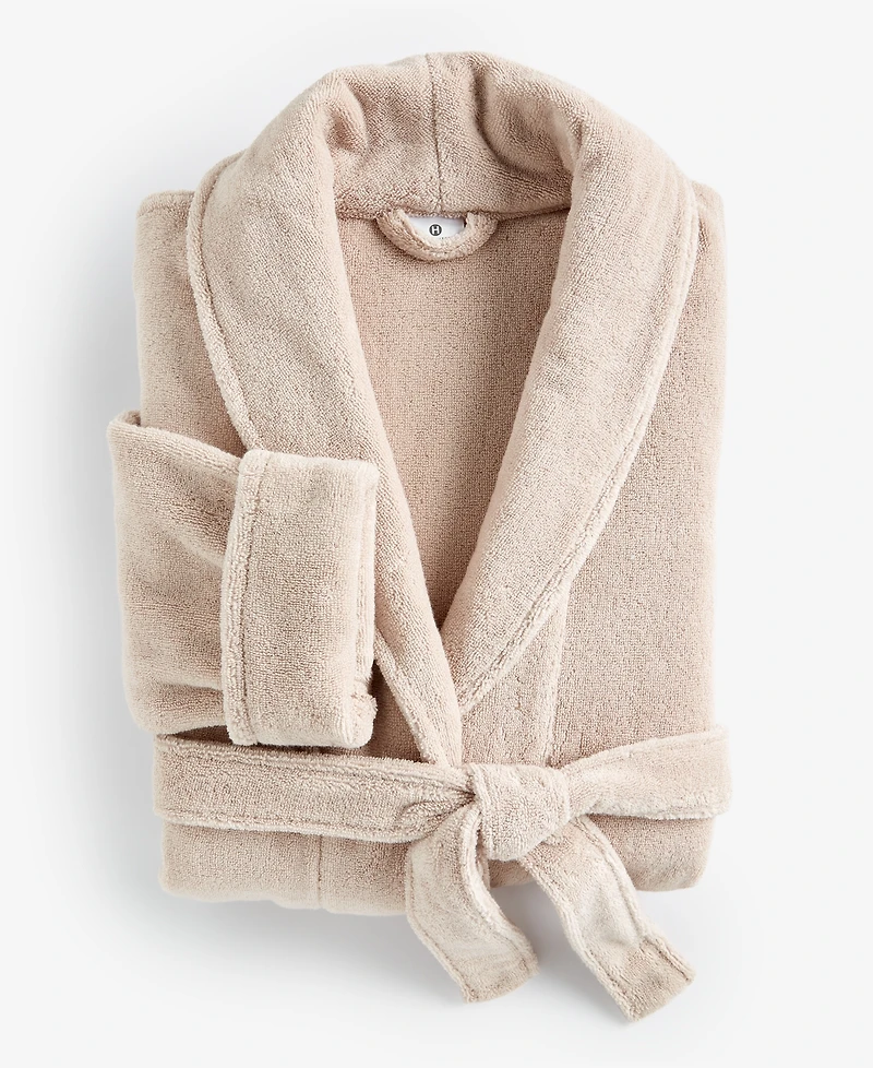 Hotel Collection Turkish Cotton Shawl-Collar Robe, Exclusively at Macy's