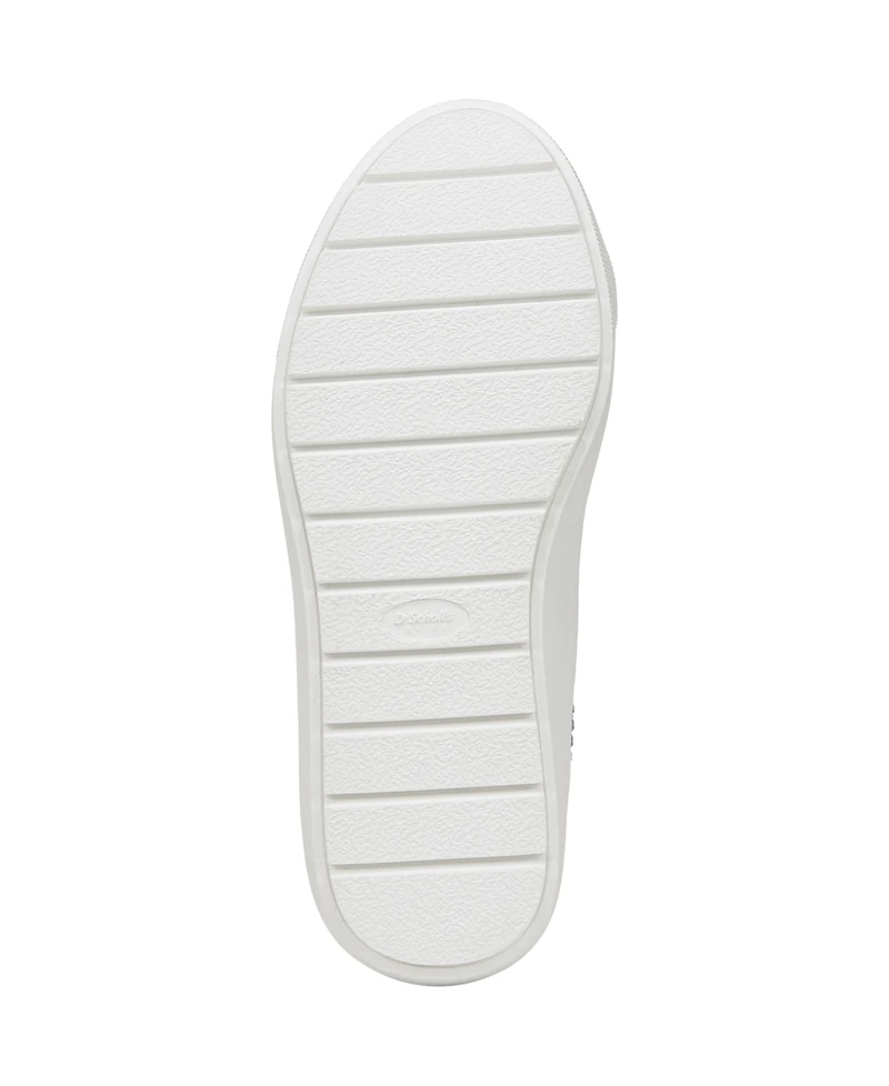 Dr. Scholl's Women's Time Off Knit Lace Up Platform Sneakers