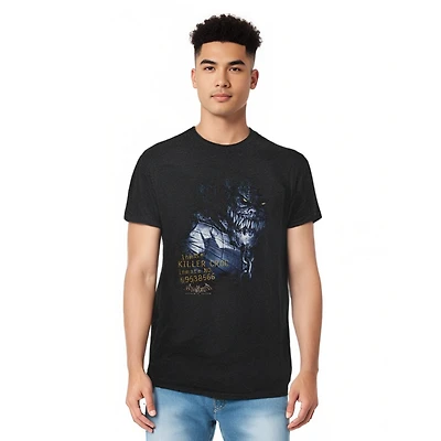 Batman Arkham Asylum Mens Killer Croc Adult Heather Tee / T-Shirt