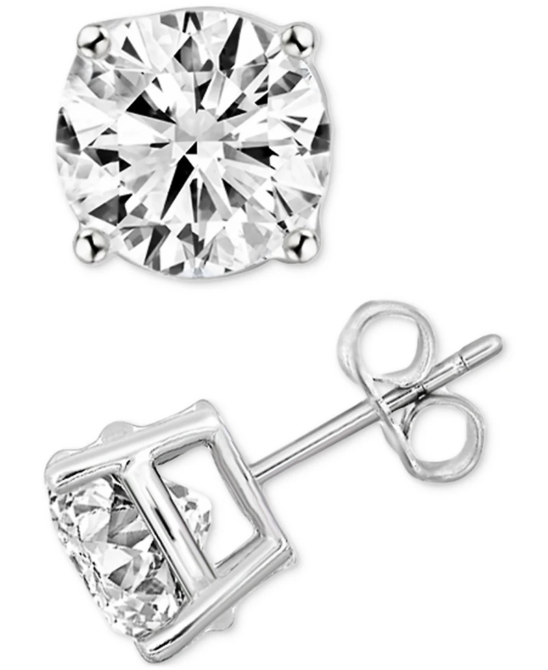 Igi Certified Diamond Stud Earrings (4 ct. t.w.) in 14K White Gold