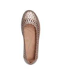 Earth Women's Luna Cutout Ballet Flats