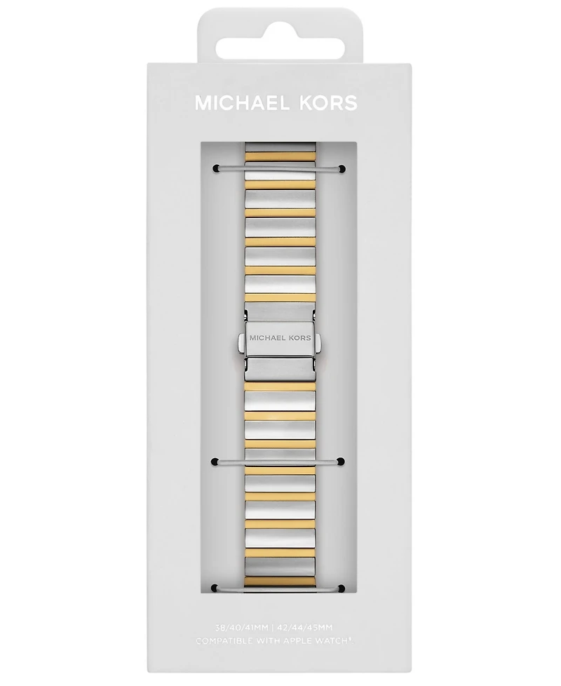 Michael Kors Women's Two-Tone Stainless Steel Band for Apple Watch