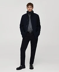 Mango Men's Slim-Fit Corduroy Pants