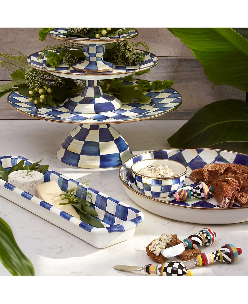 MacKenzie-Childs Royal Check Abundant Bowl