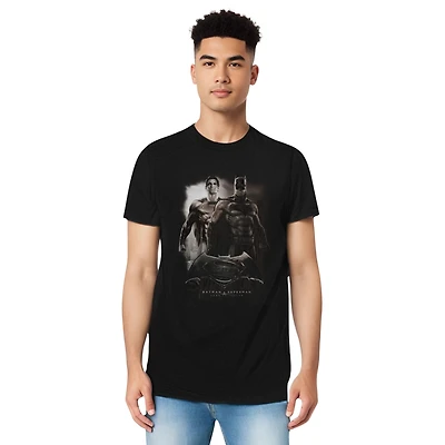 Batman V Superman Mens Dawn Short Sleeve Adult Tall Tee / T-Shirt