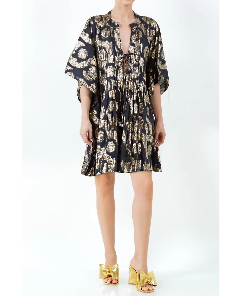 Meghan Fabulous Women's Palm Springs Caftan Midi Dress